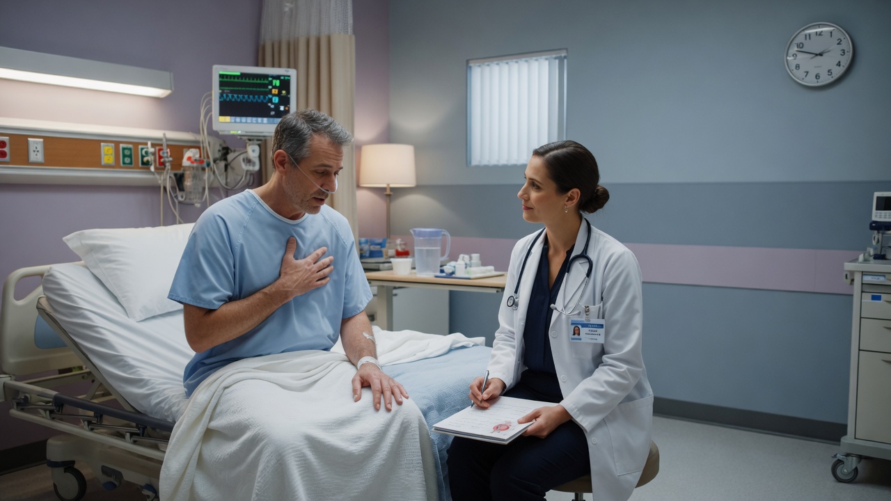 Editorial photograph related to Should Mental Health Be Prioritized After A Heart Attack?: Should Mental Health Be Prioritized After a Heart Attack?